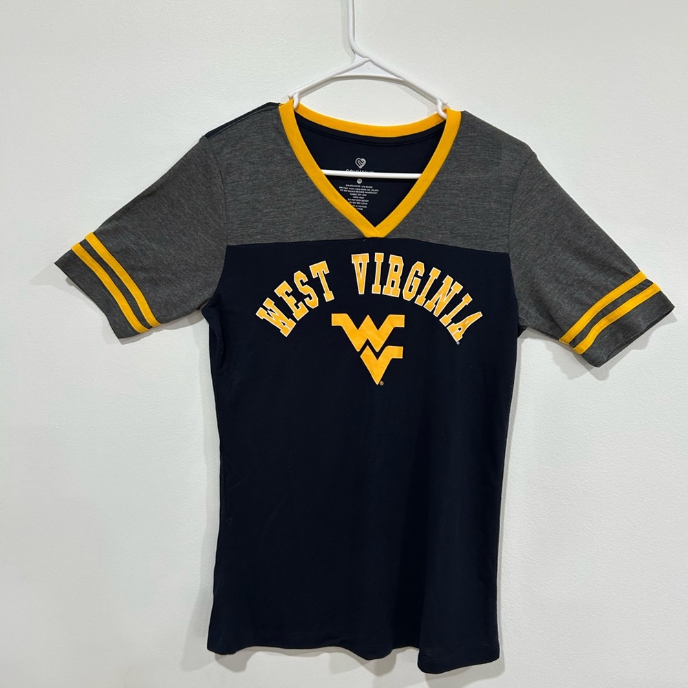 WVU V-Neck Tee